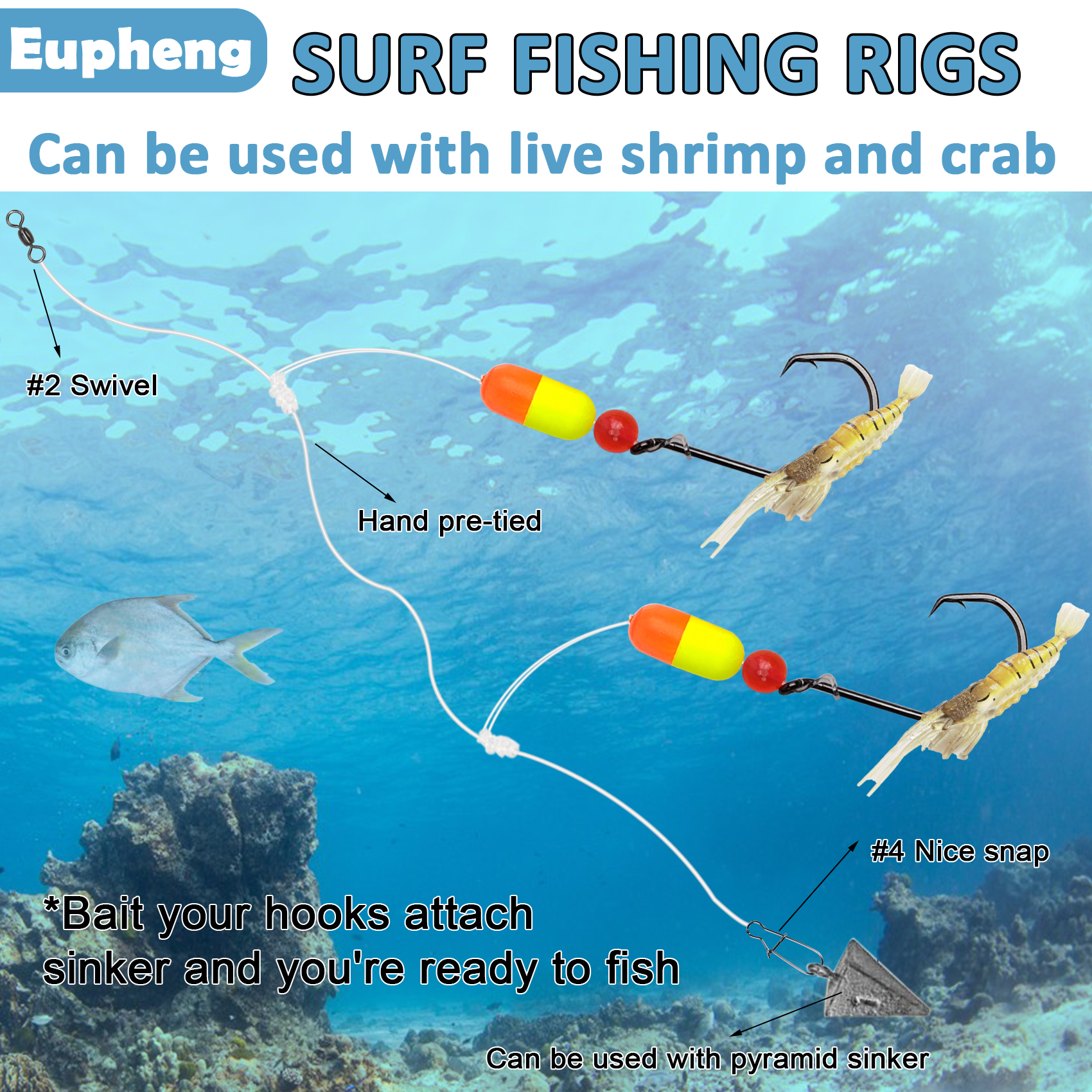 Aventik Pompano Rig Fishing Sa - Fishing Hook Circle incelemesi ve fiyatı