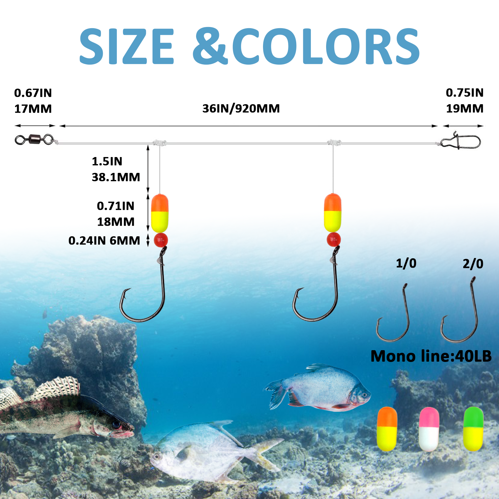 Aventik Pompano Rig Fishing Sa - Fishing Hook Circle incelemesi ve fiyatı