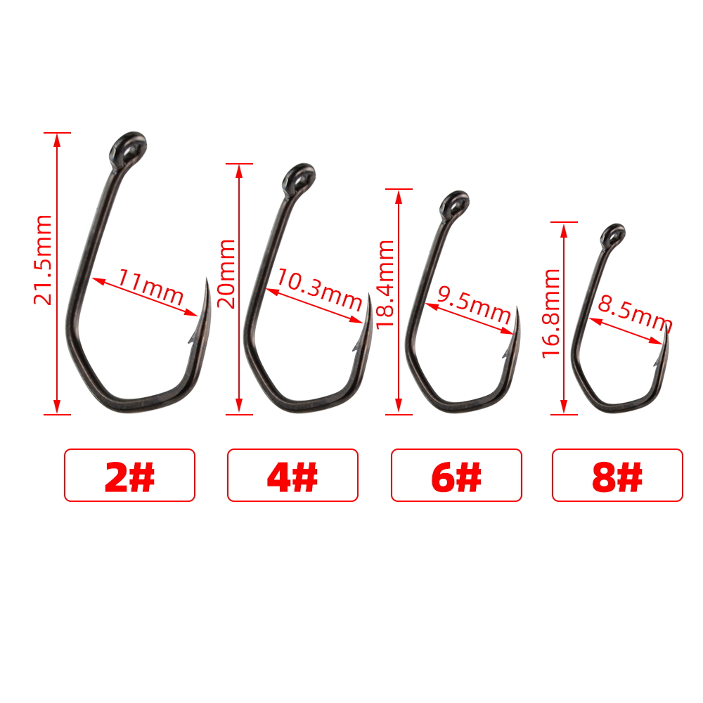 50pcs Carp Fishing Hooks Barbe - Fishing Hook Assortment incelemesi ve fiyatı