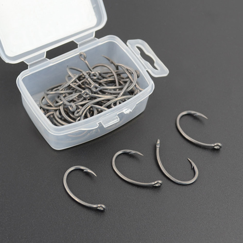 New Hirisi 50pcs Boxed Hooks B - Fishing Hook Box incelemesi ve fiyatı