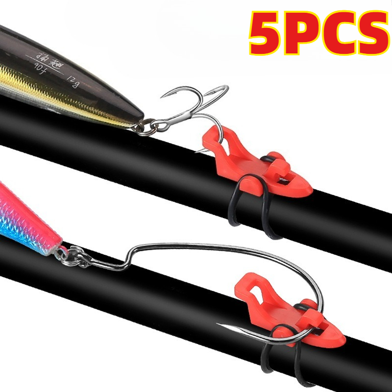 5pcs Fishing Rod Pole Hook Kee - Fishing Hook Box incelemesi ve fiyatı