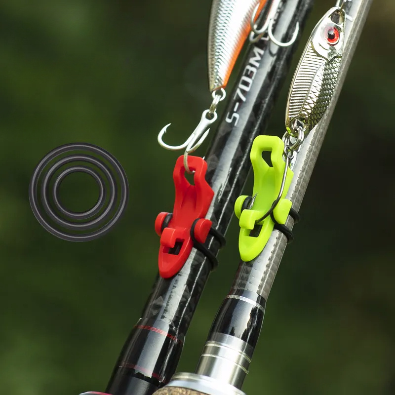 5pcs Fishing Rod Pole Hook Kee - Fishing Hook Box incelemesi ve fiyatı