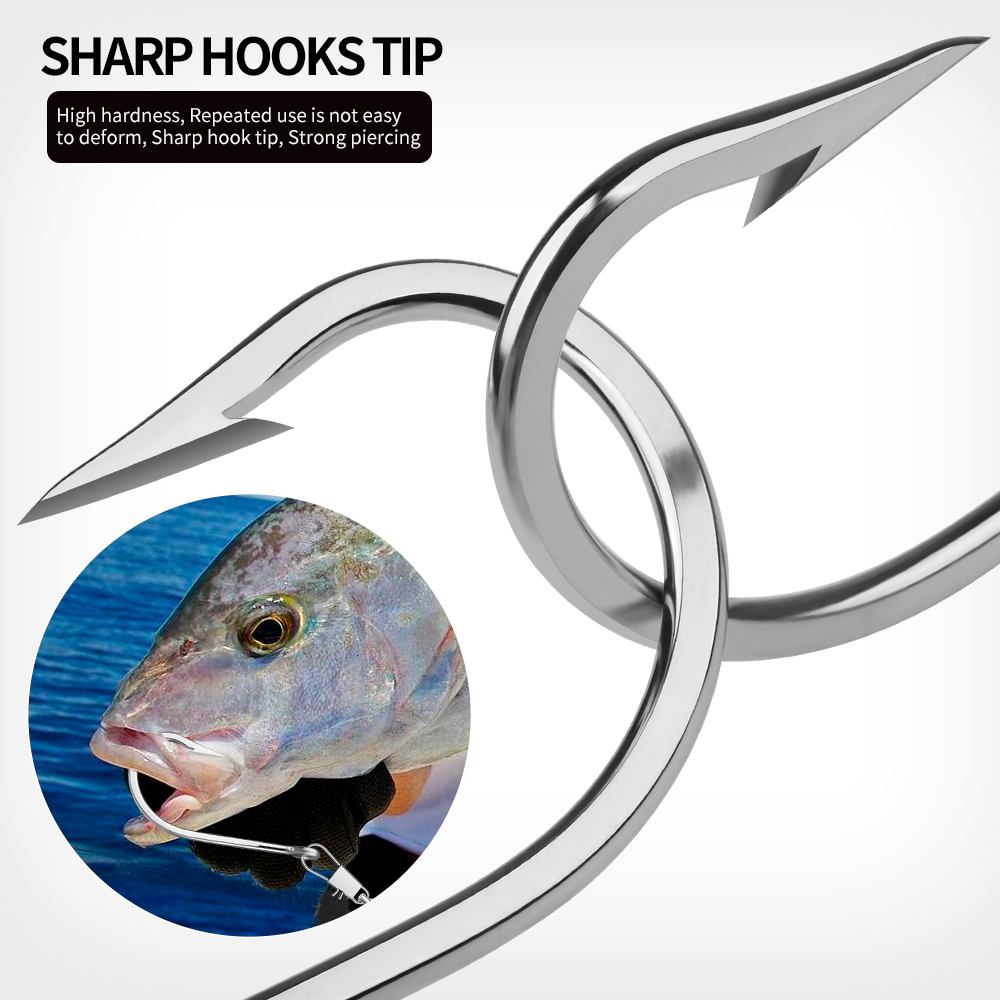 PROBEROS 5pcs Stainless Steel  - Fishing Hook Circle incelemesi ve fiyatı