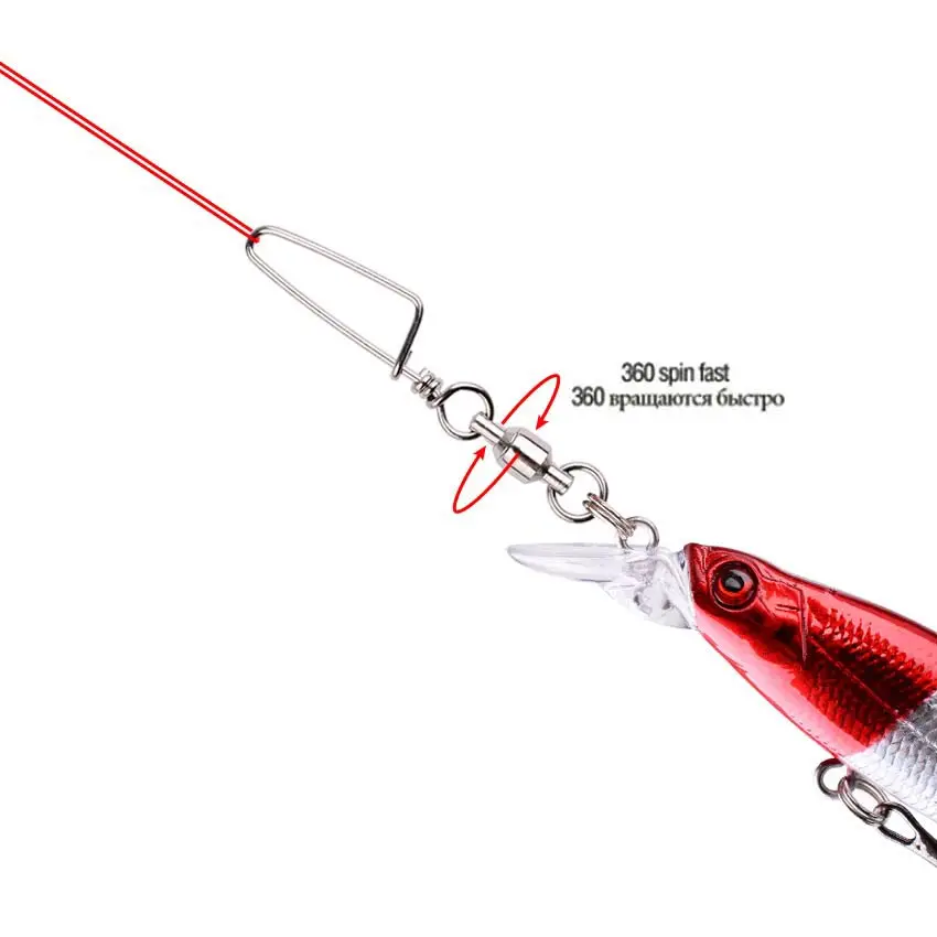 50pcs Fishing Ball Bearing Swi - Fishing Hook Box incelemesi ve fiyatı