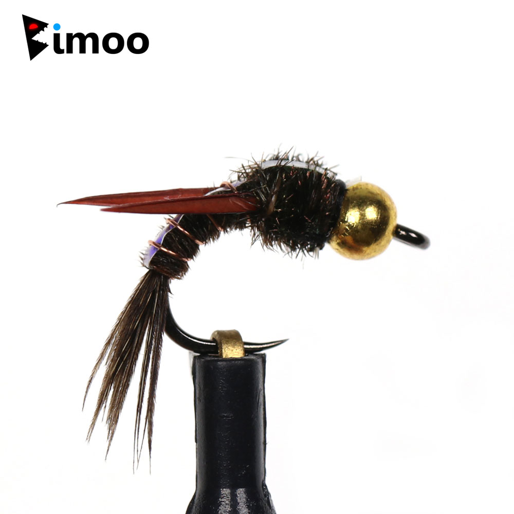 Bimoo 8pcs Brass Beadhead Evil - Fishing Hook Barbless incelemesi ve fiyatı