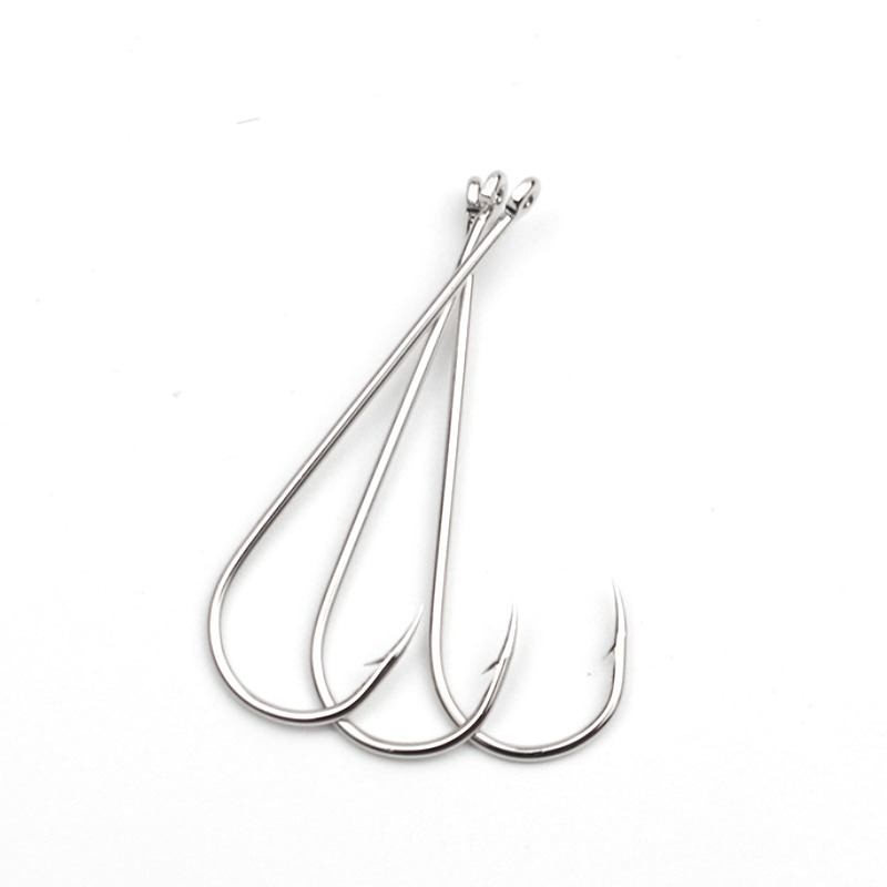 50pcs Long Shank Saltwater Cir - Fishing Hook Circle incelemesi ve fiyatı