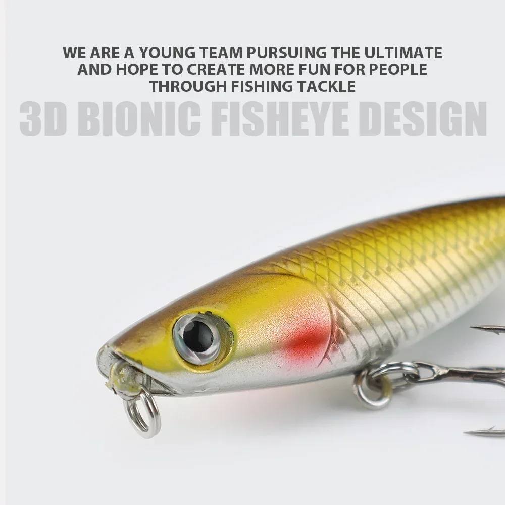 45mm 1.9g 1pcs Zigzag Dog Penc - Fishing Hook Treble incelemesi ve fiyatı