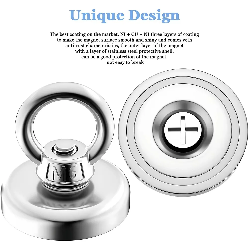 D16~D42mm Super Strong Neodymi - Fishing Hook Stainless Steel incelemesi ve fiyatı