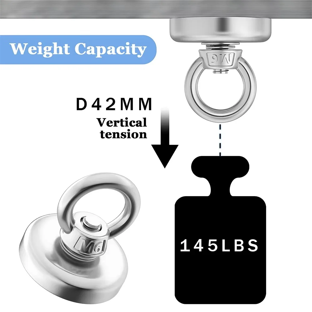 D16~D42mm Super Strong Neodymi - Fishing Hook Stainless Steel incelemesi ve fiyatı