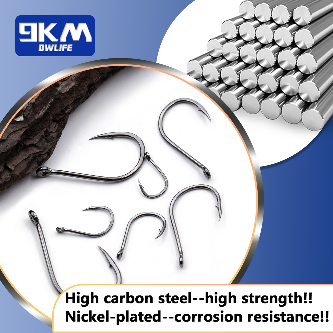 9KM Iseama Fishing Hooks 50~20 - Fishing Hook Circle incelemesi ve fiyatı