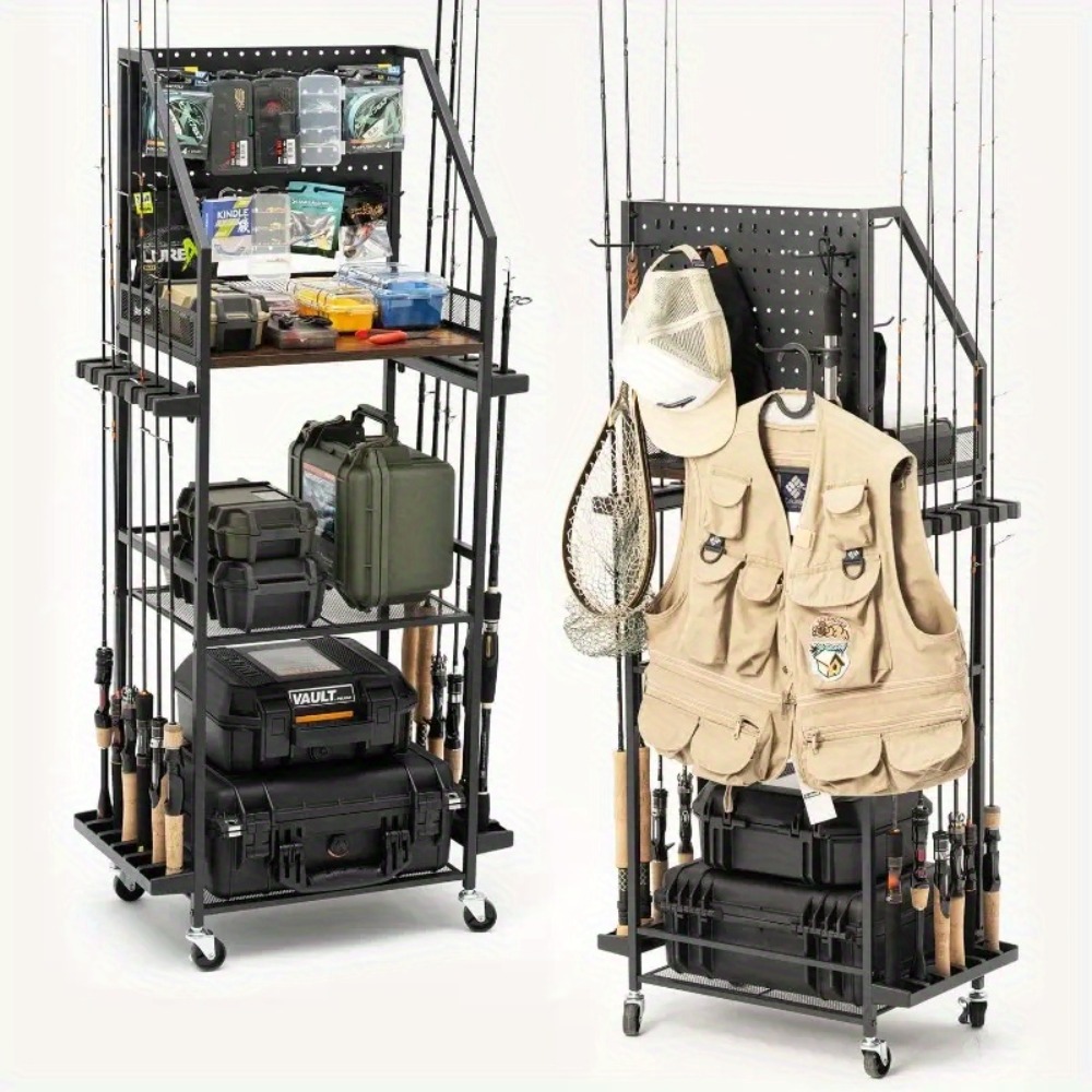 Fishing Rod Holders for Garage - Fishing Hook Box incelemesi ve fiyatı