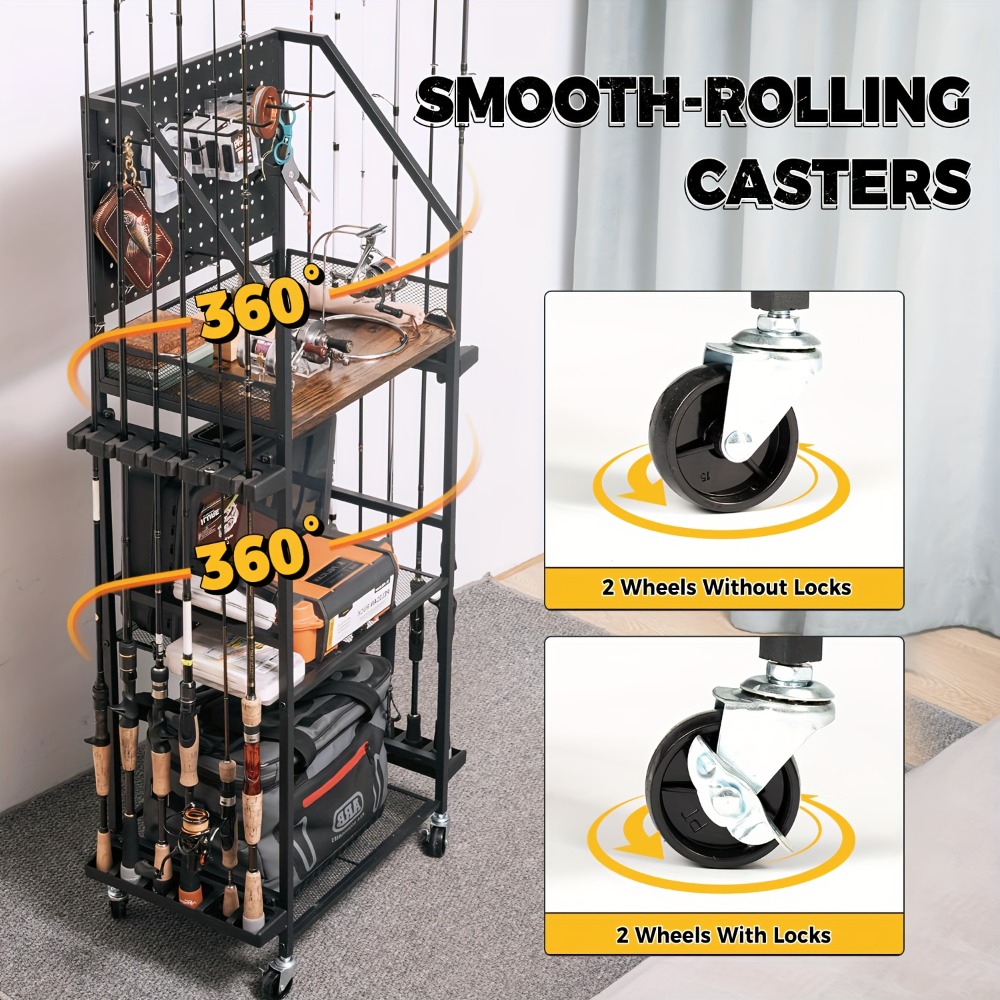 Fishing Rod Holders for Garage - Fishing Hook Box incelemesi ve fiyatı
