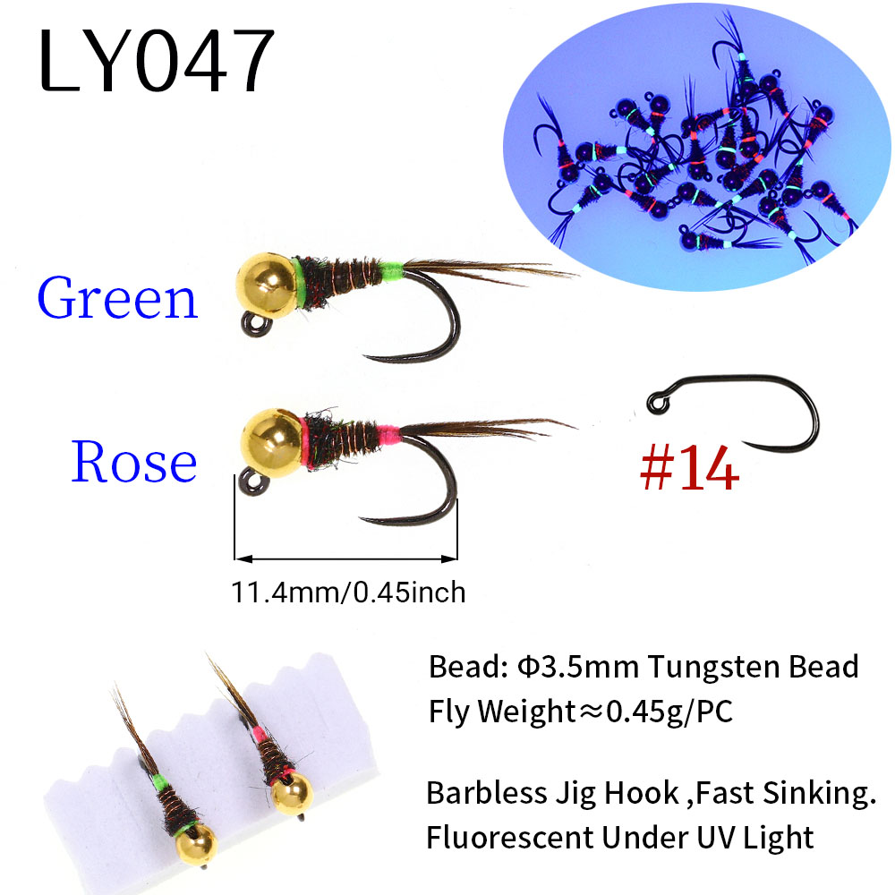 6PCS Fast Sinking Perdigon Eur - Fishing Hook Barbless incelemesi ve fiyatı