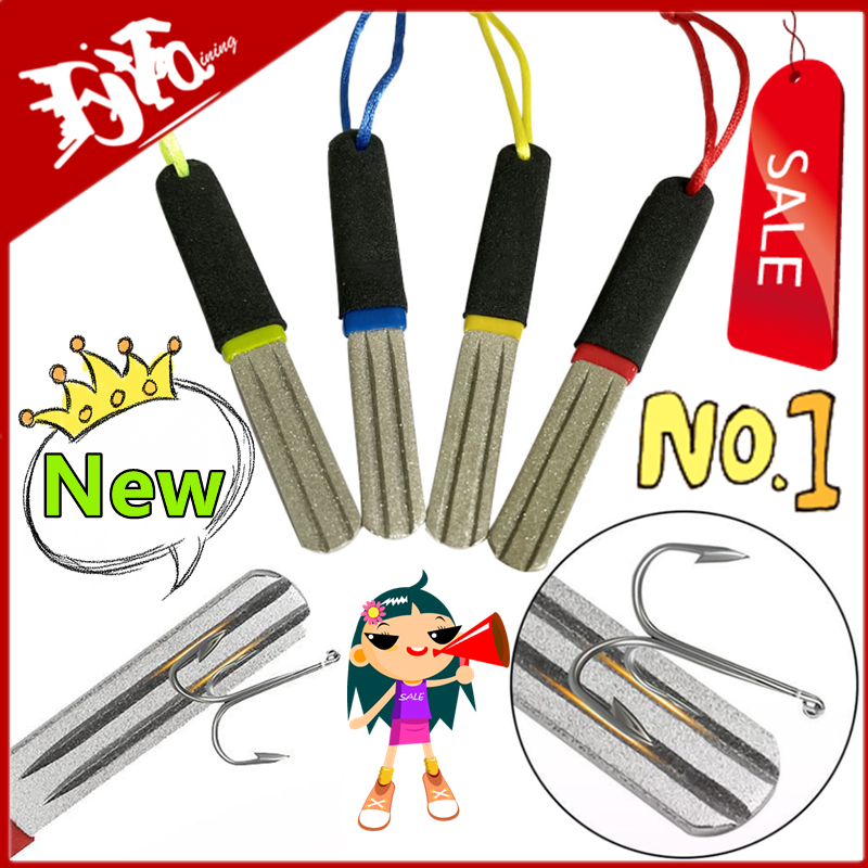 4 Colors Portable Outdoor Doub - Fishing Hook Sharpener incelemesi ve fiyatı