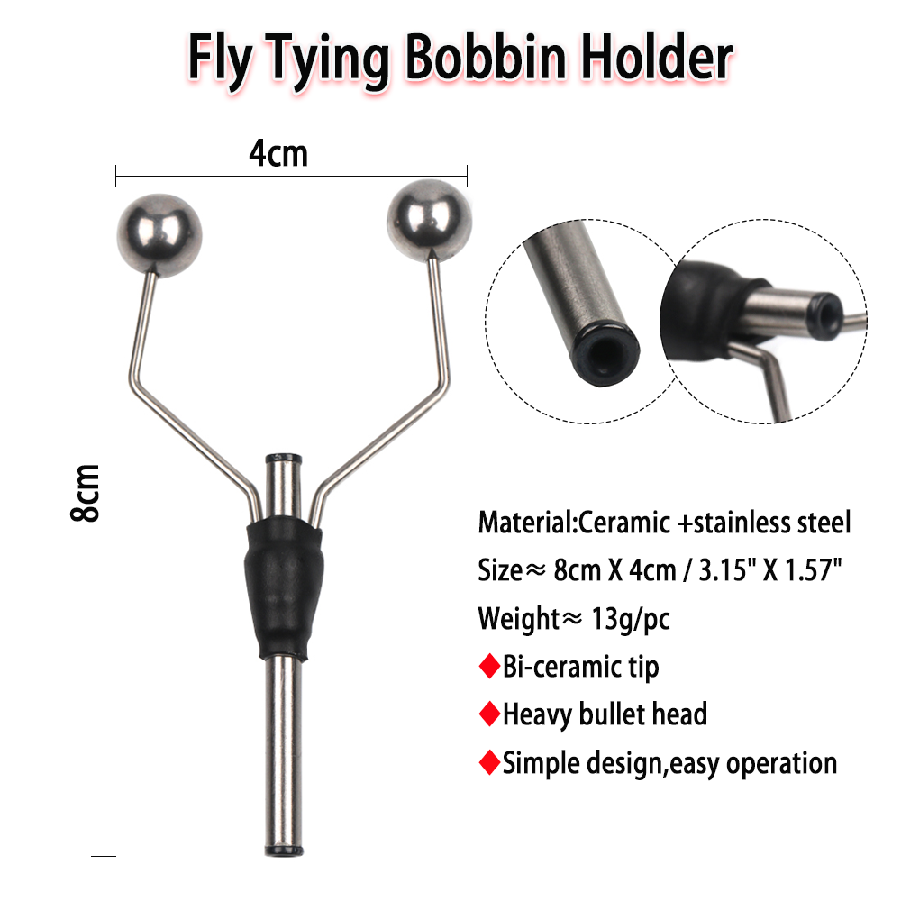 Vampfly Bi-Ceramic Tip Bobbin  - Fishing Hook Stainless Steel incelemesi ve fiyatı