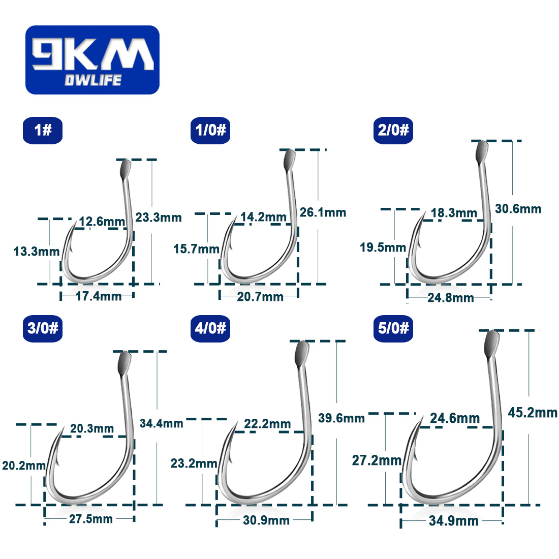 9KM Live Bait Hooks Saltwater  - Fishing Hook Circle incelemesi ve fiyatı