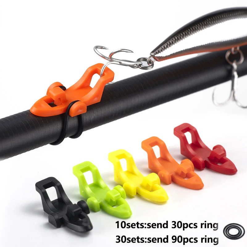 10-30pcs Fishing Rod Pole Hook - Fishing Hook Box incelemesi ve fiyatı