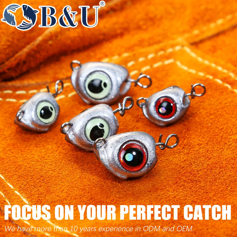 B&U Swing Jig head cheburashka - Fishing Hook Jig incelemesi ve fiyatı