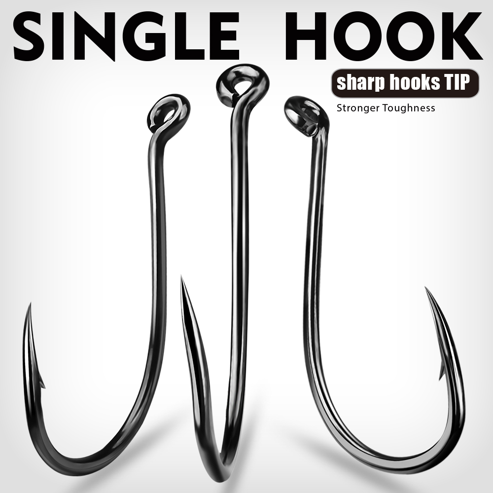 KATYUSHA  100PCS J Hooks 1/0-2 - Fishing Hook Barbless incelemesi ve fiyatı