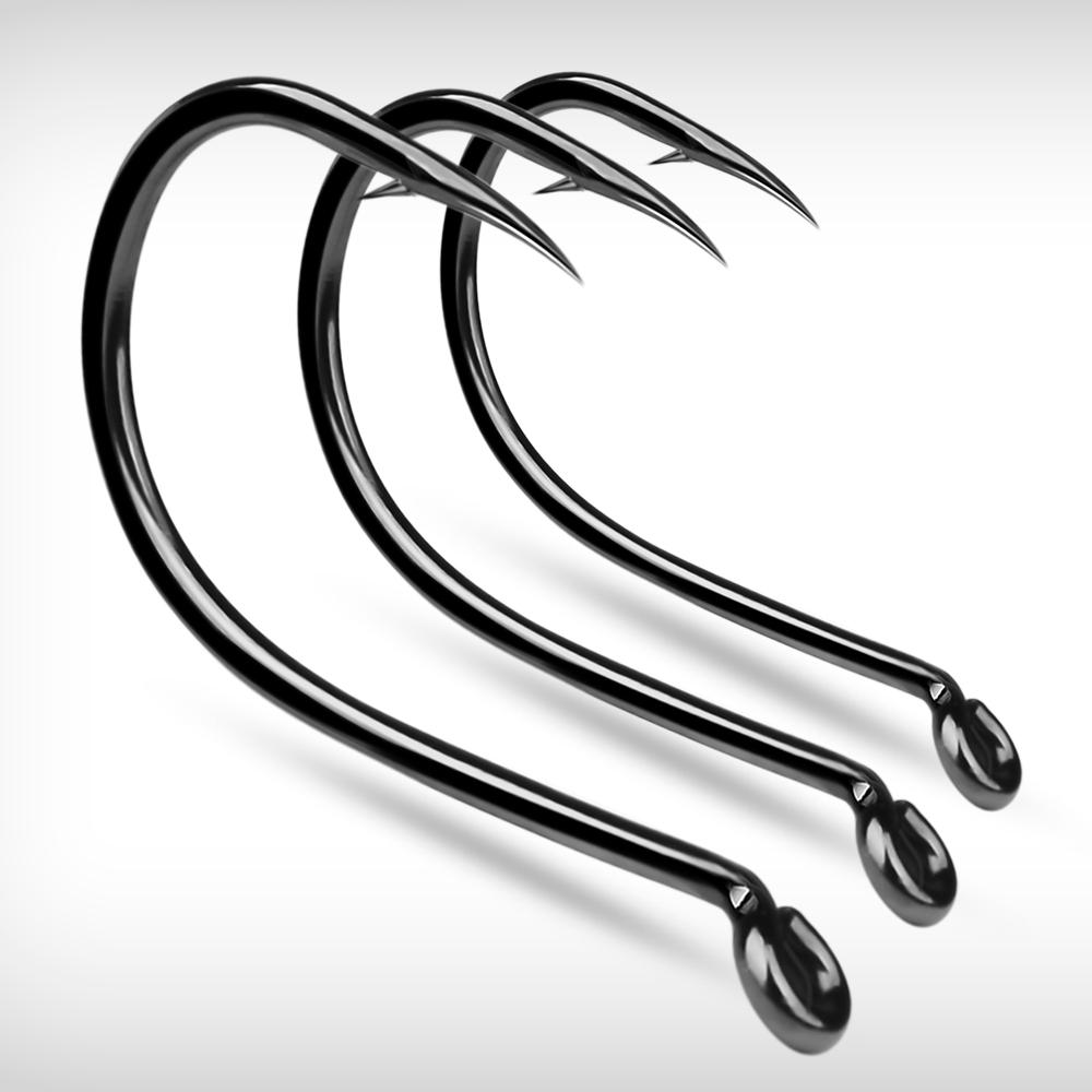 KATYUSHA  100PCS J Hooks 1/0-2 - Fishing Hook Barbless incelemesi ve fiyatı