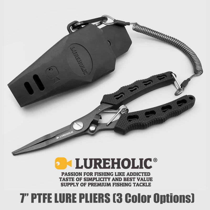 Lureholic 7” PTFE Coated Lure  - Fishing Hook Sharpener incelemesi ve fiyatı