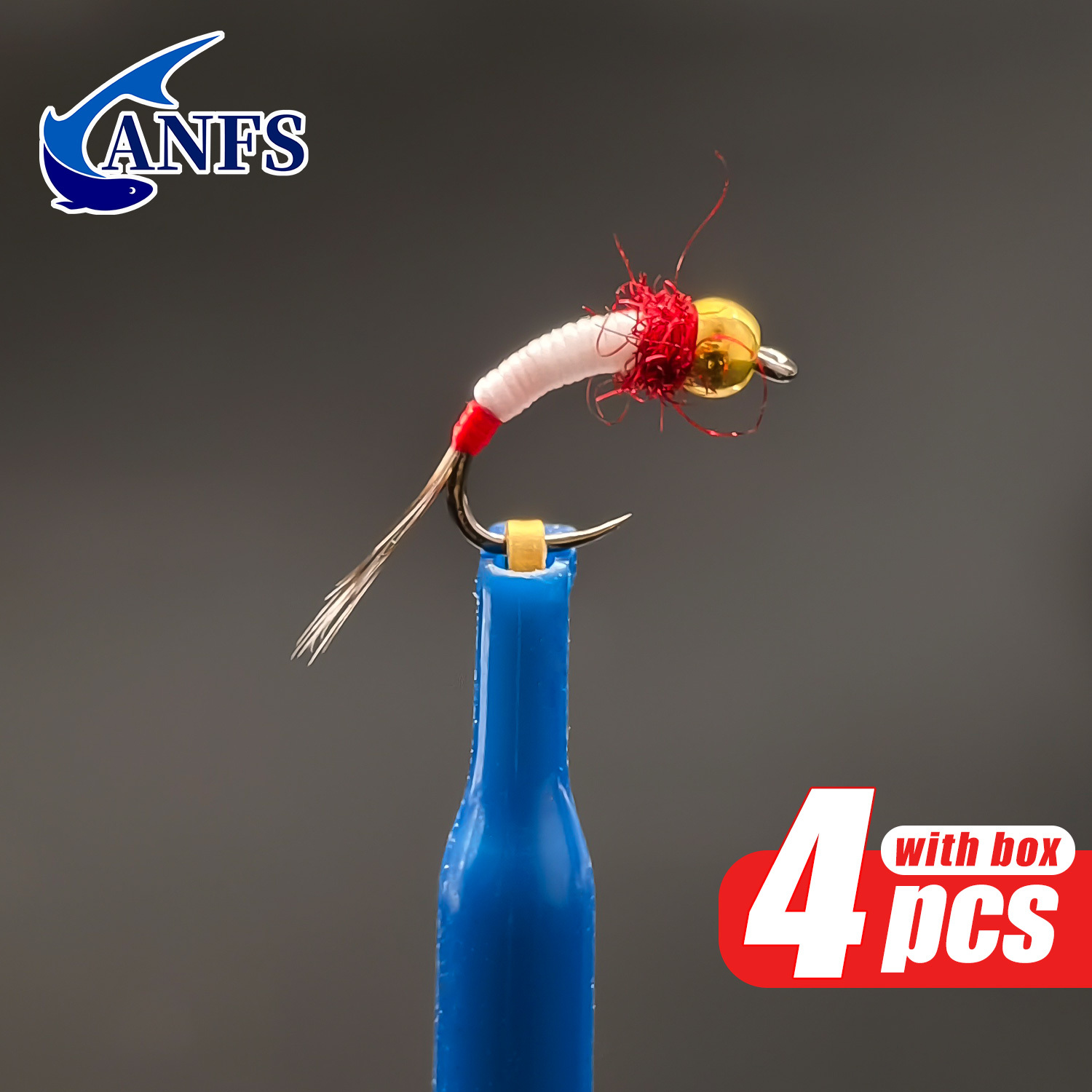 ANFS 4pcs Midge Nymph Flies As - Fishing Hook Assortment incelemesi ve fiyatı