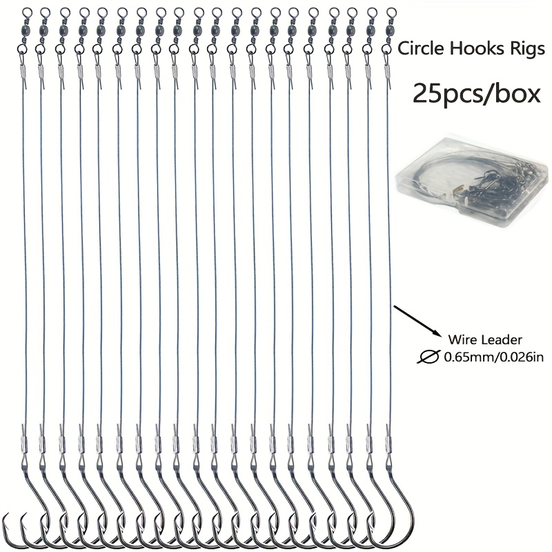25pcs Heavy Duty Circle Hooks  - Fishing Hook Circle incelemesi ve fiyatı