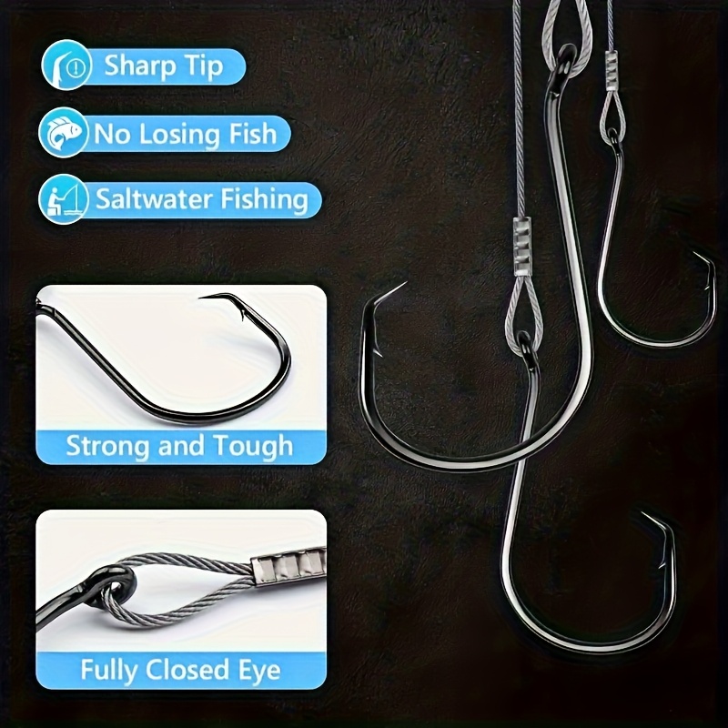 25pcs Heavy Duty Circle Hooks  - Fishing Hook Circle incelemesi ve fiyatı